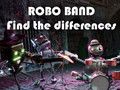 Joc Robot Band - Troba les diferències  en línia