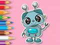 Joc Llibre per pintar: Smile Robot  en línia
