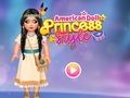 Joc Nina americana a l'estil princesa  en línia