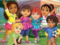 Joc Trencaclosques: Dora a la ciutat  en línia