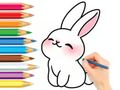 Joc Llibre per pintar: Conill bonic  en línia