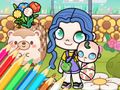 Joc Llibre per pintar: Avatar World Babycare  en línia