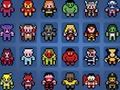 Joc Imatges per números Superherois  en línia
