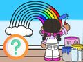 Joc Test per a nens: acoloreix el cel  en línia