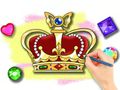 Joc Llibre per pintar: Corona Reial  en línia