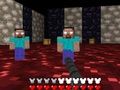 Joc Les catacumbes d'Herobrine 3D  en línia