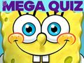 Joc Quiz per a nens: Mega Quiz de Bob Esponja  en línia