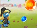 Joc Els Barrufets Bubble Story  en línia