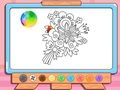 Joc Llibre per pintar: Ram de flors  en línia