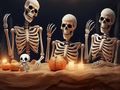 Joc Escape de la colònia d'esquelets de Halloween  en línia