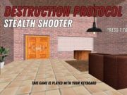 Joc Protocol de destrucció Stealth Shooter  en línia