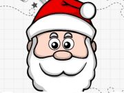 Joc Pinta amb el Pare Noel  en línia