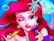 Joc Maquillatge Princesa Sirena Bellesa  en línia