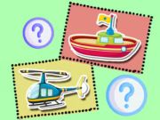 Joc Quiz per a nens: Coneix el vehicle  en línia