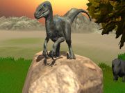 Joc Atac de la ciutat de Dino Simulator en línia