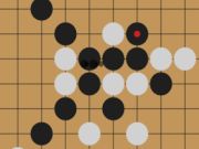 Joc Gomoku: cinc pedres seguides  en línia