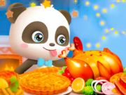 Joc Trencaclosques: Festa d'acció de gràcies del petit panda  en línia