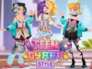 Joc Estil Gyaru adolescent  en línia
