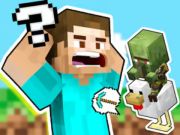Joc Quiz per a nens: endevina la veu de Minecraft  en línia