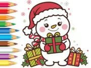 Joc Llibre per pintar: lliurament de sorpreses de Nadal  en línia