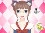 Joc Una bonica noia d'anime vestida  en línia