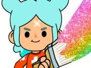 Joc Llibre per pintar: Toca Boca Rita  en línia