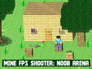 Joc Shooter FPS MINE: Noob Arena en línia