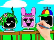 Joc Llibre per pintar: Sprunki Fun Computer  en línia
