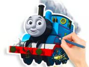 Joc Llibre per pintar: Thomas  en línia