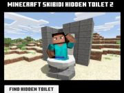 Joc Minicraft skibidi vàter amagat 2  en línia
