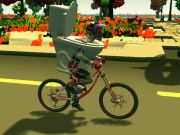 Joc Skibidi lavabo bicicleta  en línia