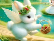 Joc Jigsaw Puzzle: Angel Bunny en línia