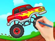 Joc Llibre per pintar: Monster Truck  en línia