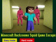 Joc Escapada del joc de calamars de Minecraft Backrooms  en línia