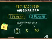 Joc Tic Tac Toe Original Pro en línia