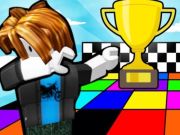 Joc Color Race Obby  en línia