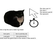 Joc Spinning Cat Clicker  en línia