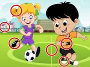 Joc Diferències de futbol  en línia