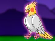 Joc Allibereu l'ocell de Cockatiel de la gàbia  en línia