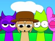 Joc Sprunki Pyramixed: animacions acabades  en línia