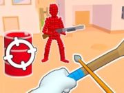 Joc Stickman Archer disparant fletxes a Reds  en línia