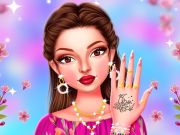 Joc Disseny de la manicura de la primavera de celebritats  en línia
