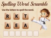 Joc Paraula ortogràfica Scramble  en línia