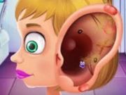 Joc Doctor infantil que tracta les orelles  en línia