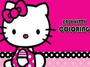 Joc Kitty de coloració fàcil  en línia