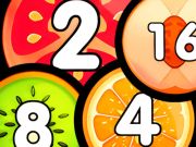 Joc Missar les pilotes Shooter 2048 Connect Fruits  en línia