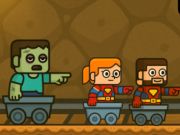 Joc 2 jugadors Blockminer Escape  en línia
