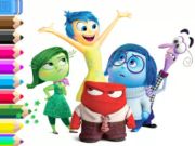 Joc Llibre per pintar: Inside Out  en línia