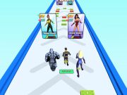 Joc Els herois es reuneixen  en línia