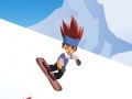 Joc Snowboard Beyblade  en línia